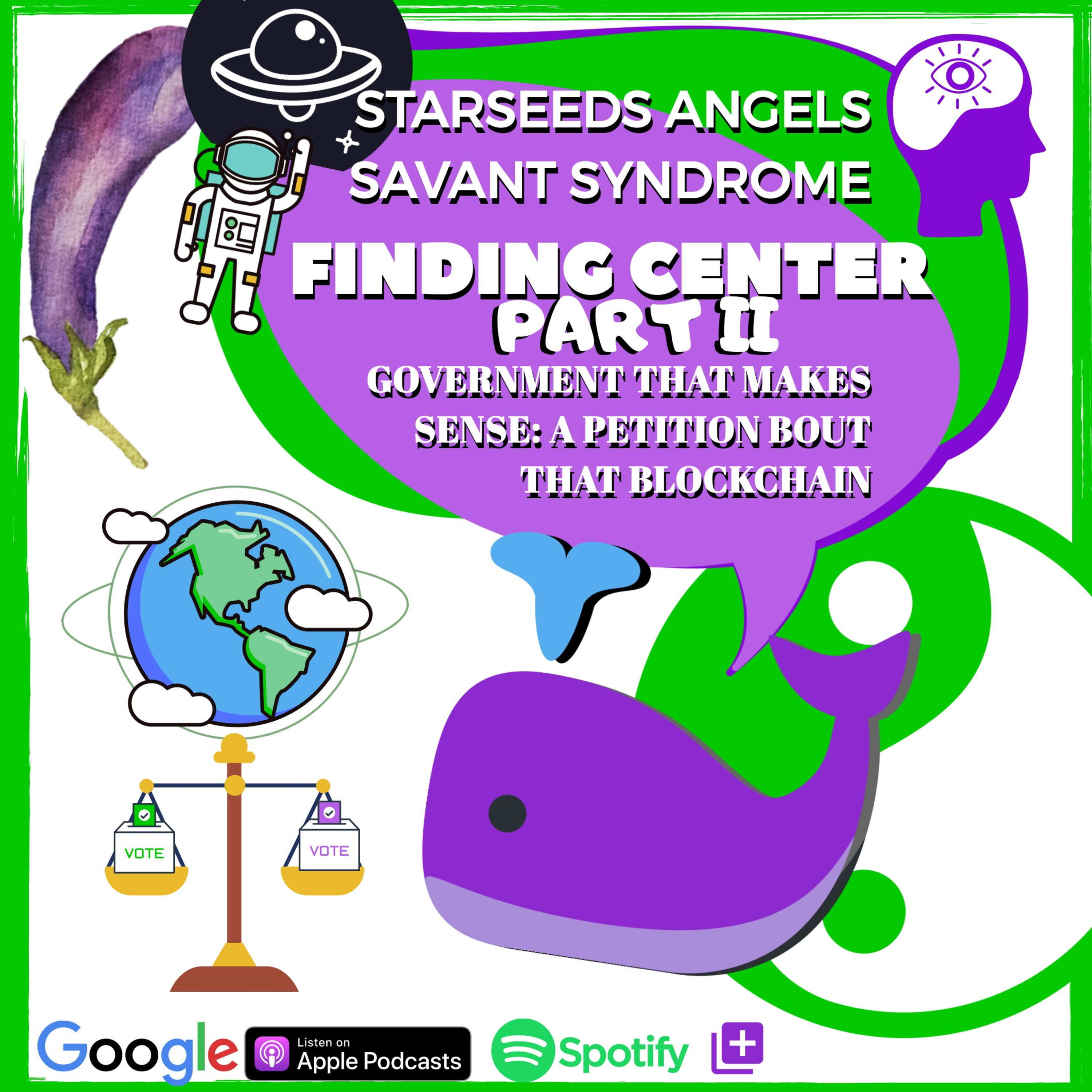 FINDING CENTER part II 🐋 While listening Go To Change.Org/Equal-Vote to Read Along