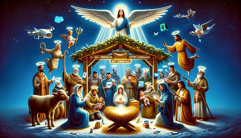 [È l'ultimo venerdì] Il presepe di marketing 2024