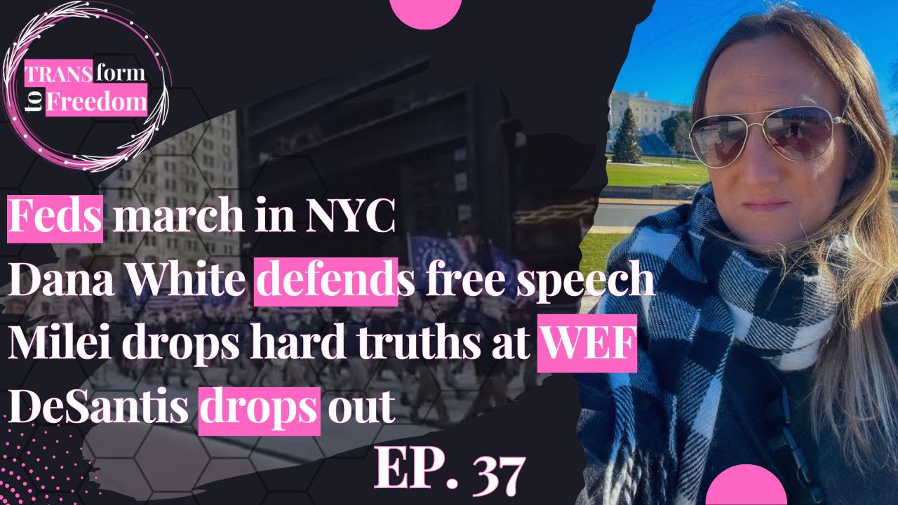 Milei shocks the crowd in Davos at WEF forum | TFF Ep. 37 episode artwork