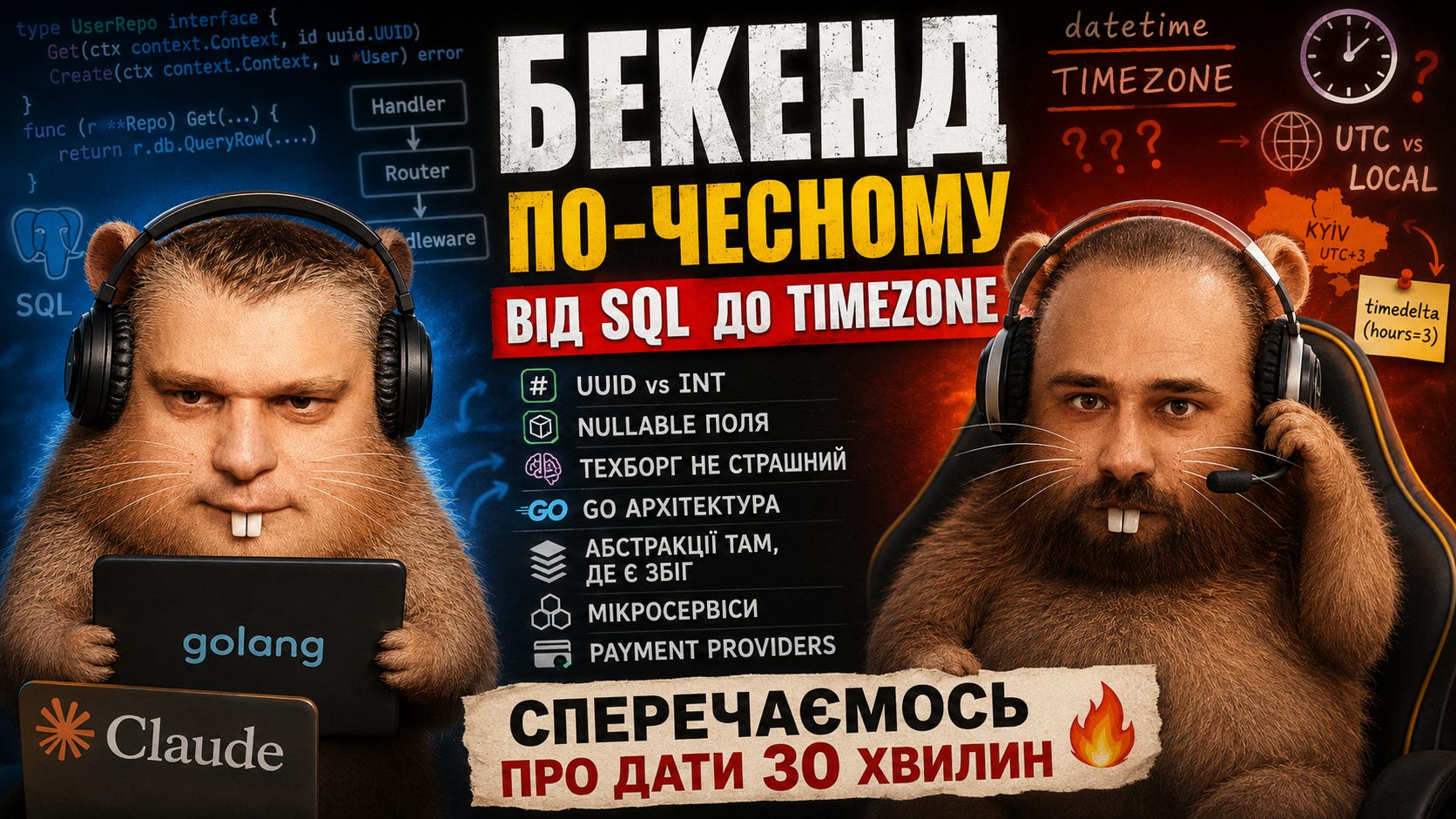 Деталі спершу, абстракції потім: 3 години бекенд-балачки про Go, Python і AI episode artwork