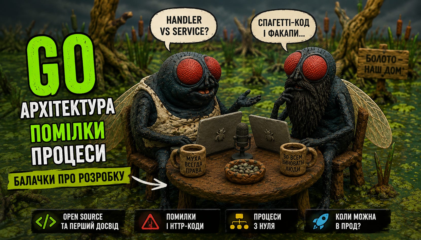 Як ми пишемо на Go: архітектура, помилки, Open Source і трохи болю episode artwork