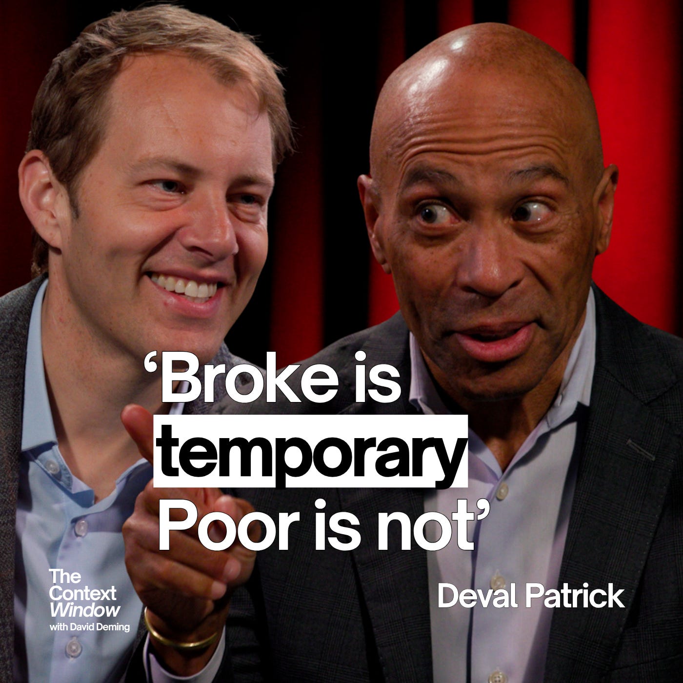 Deval Patrick is not a "self-made" man episode artwork