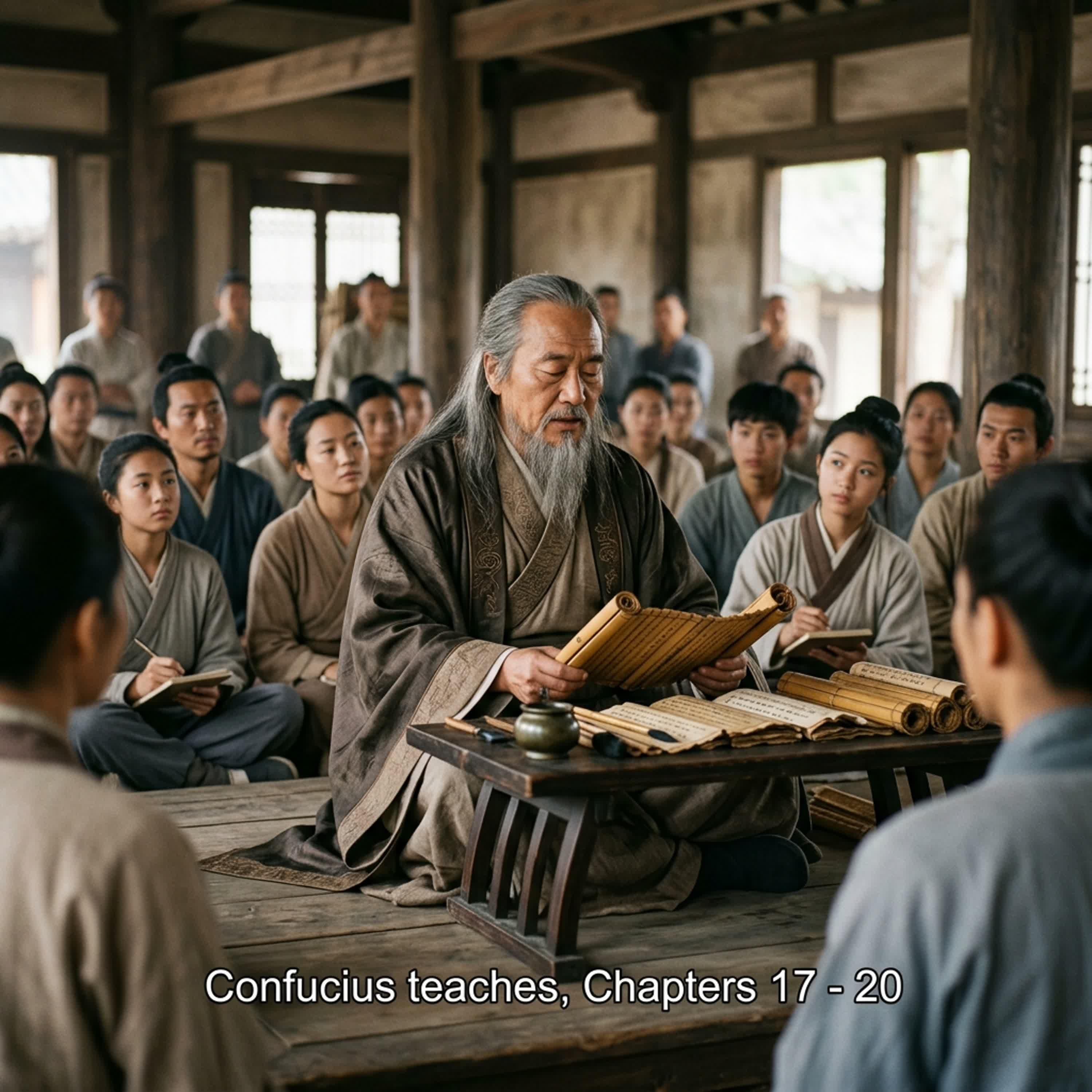 Confucian Analects - 5 - Chapters 17-20 episode artwork