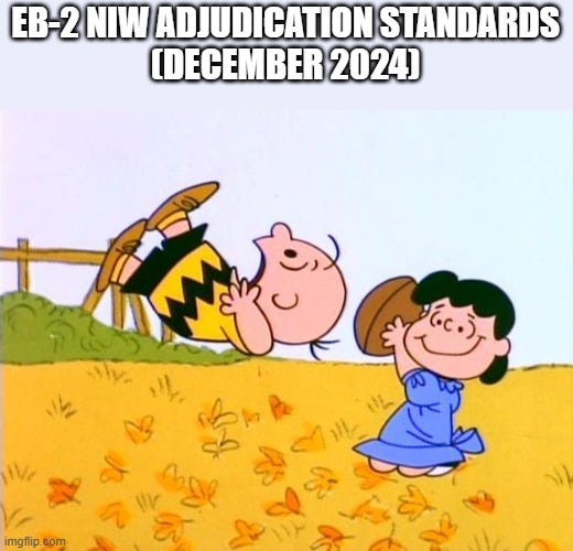 Episode 5 of the Maze: EB-2 NIW Adjudication Standards as of December 2024 episode artwork