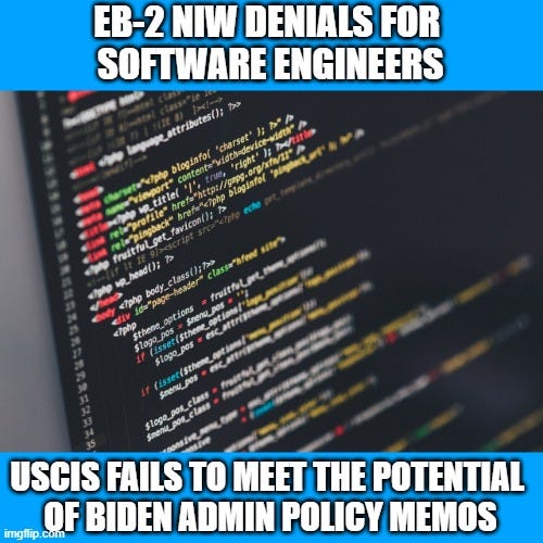 Episode 8: EB-2 NIW I-140 Denials for Software Engineers episode artwork