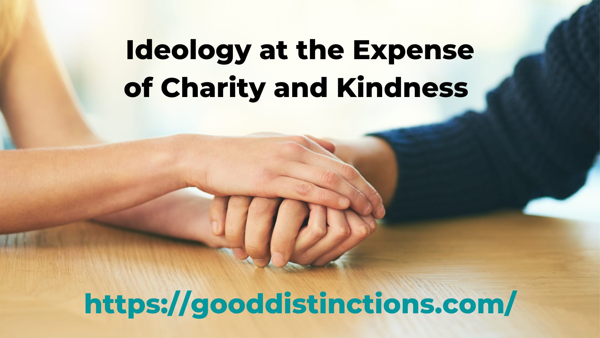 Good Distinctions