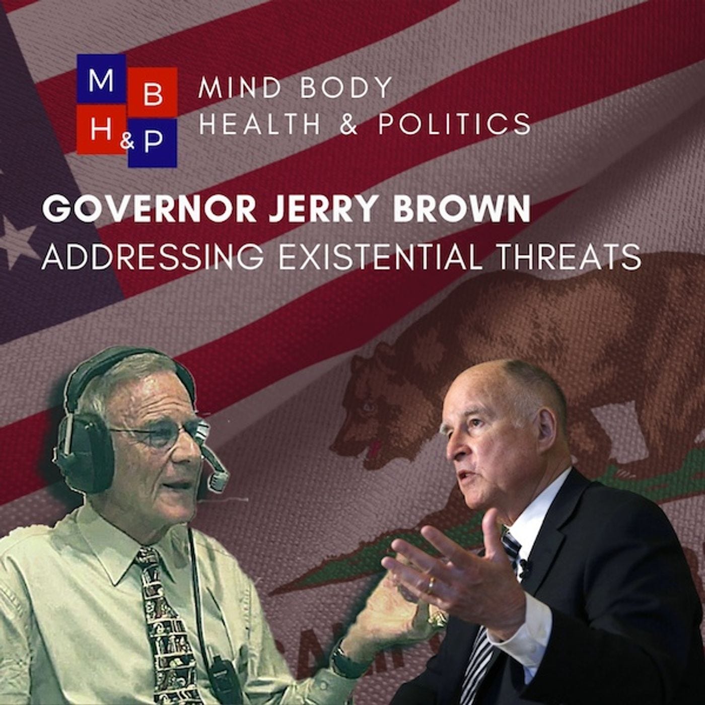 Governor Jerry Brown addresses existential threats in an era of political mistrust
