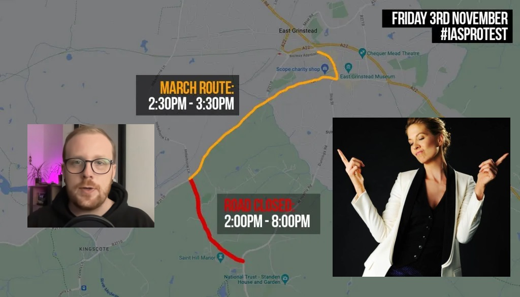 PODCAST: Has Scientology nixed the protest's road closure? Alex has the update