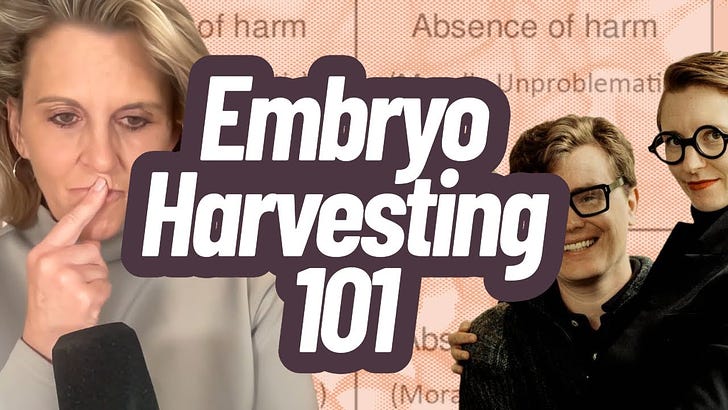 Techno-Puritanism, Spanking, and Embryo Harvest