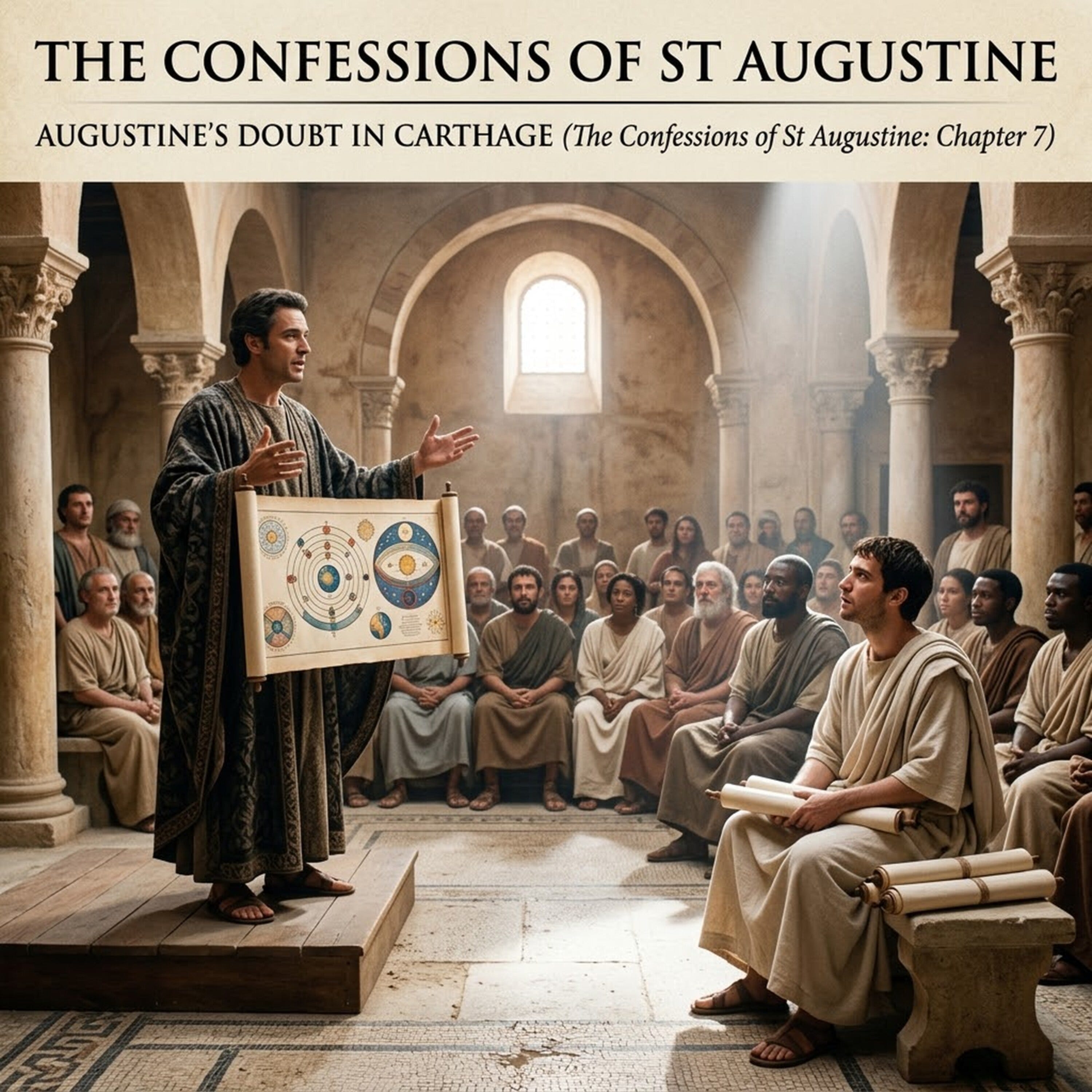 The Confessions of St. Augustine - 3 - Book Five - Book Seven episode artwork