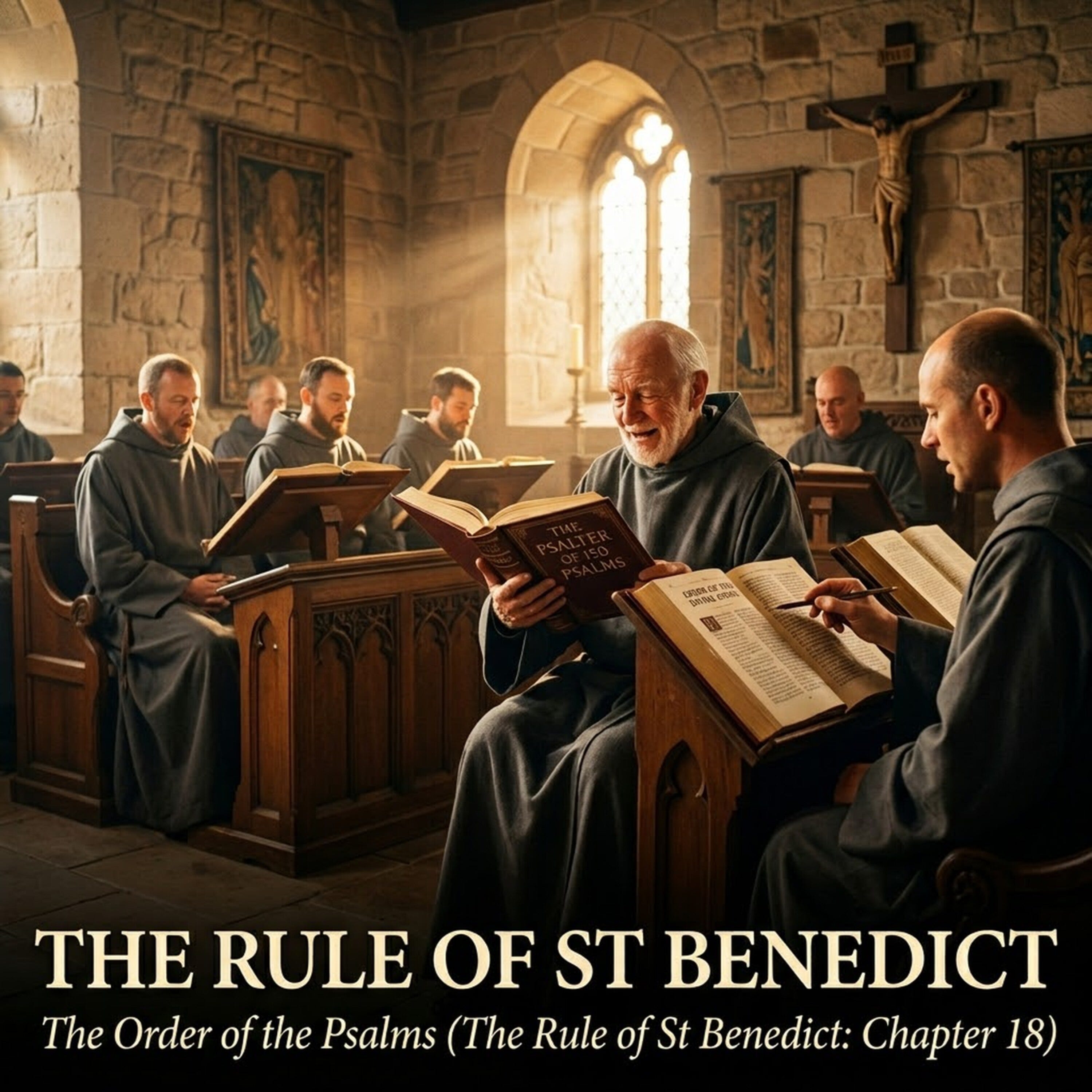 The Rule of St. Benedict - 01 - Prologue to Chapter 18 episode artwork