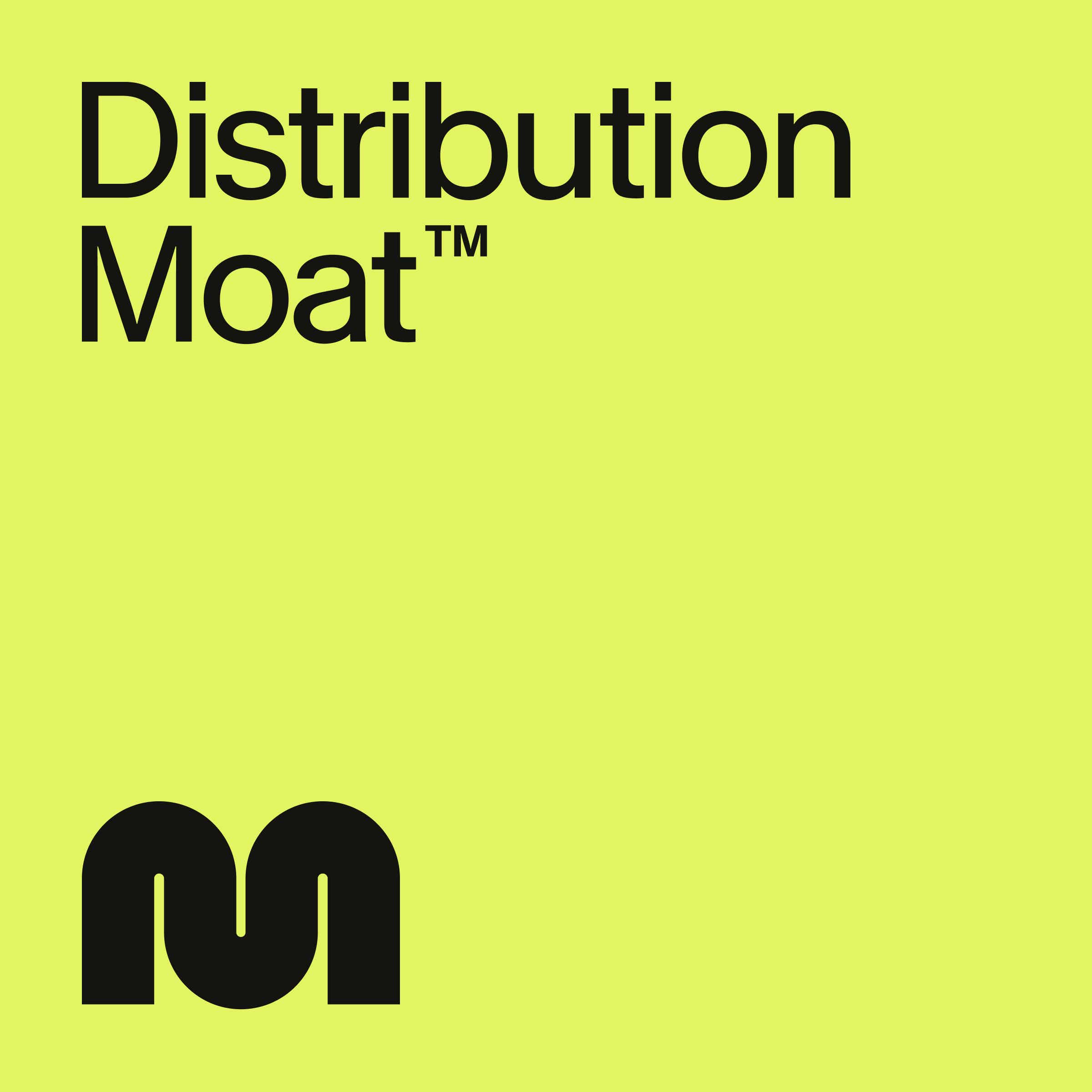 Distribution Moat Podcast with Sarin Devraj podcast artwork