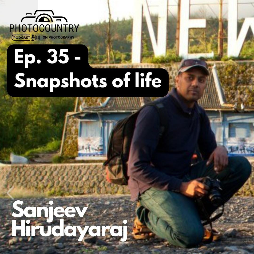 Life in Frames: Capturing Moments Through My Lens - Ep. 35 - Sanjeev Hirudayaraj