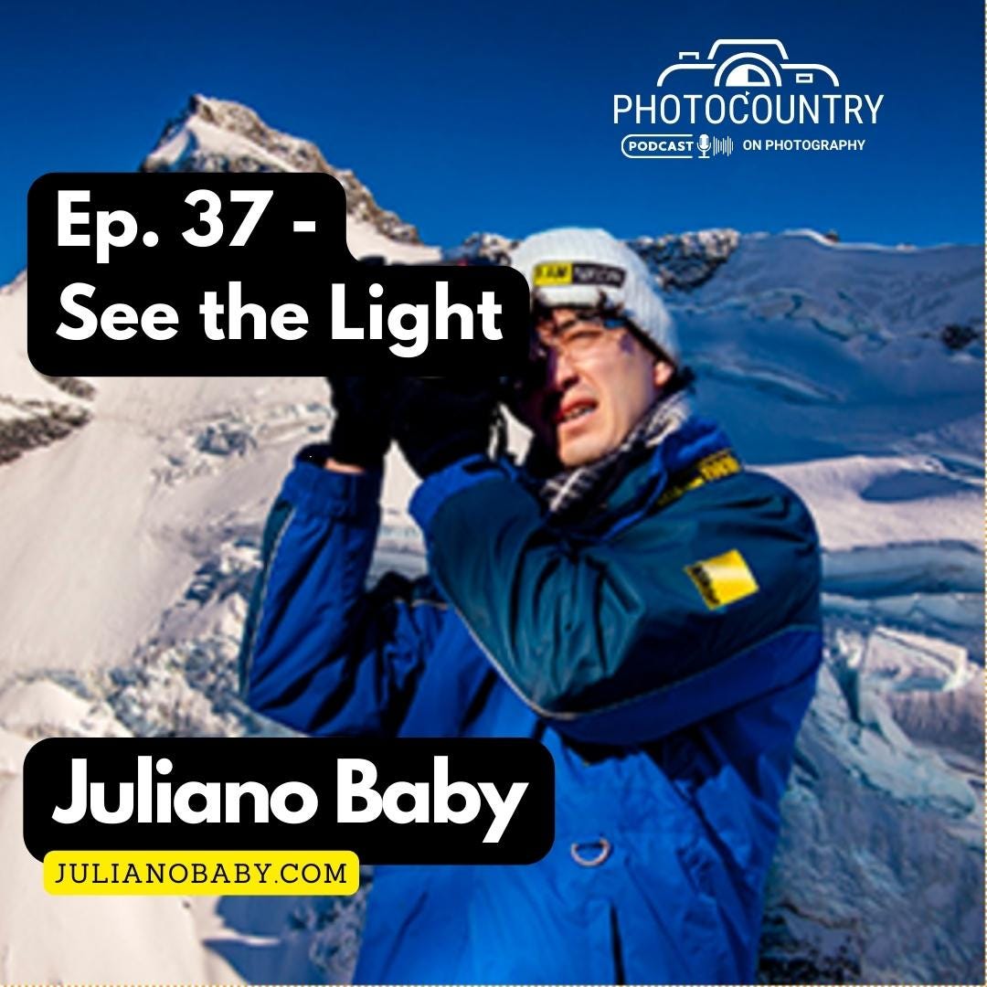 Photographic Mastery: Light & Shadow - Ep. 37 - Juliano Baby