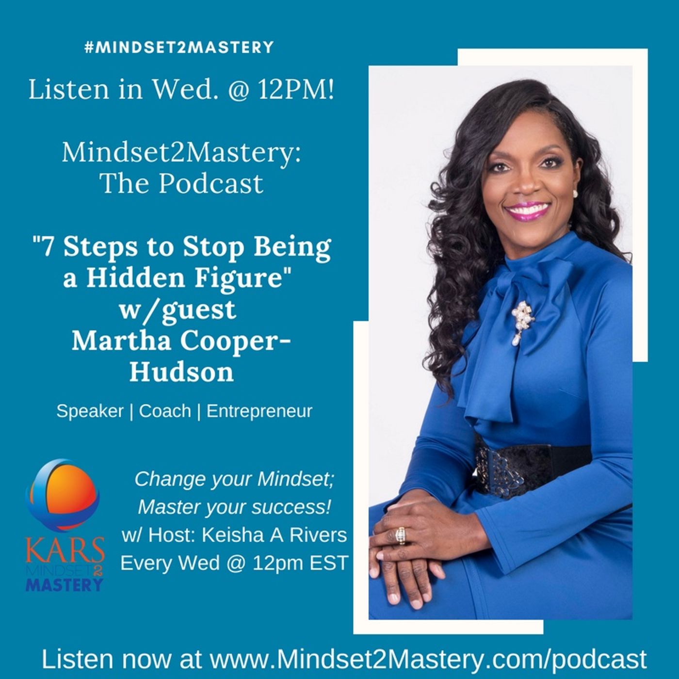 How to STOP being a hidden figure with Martha Cooper-Hudson episode artwork