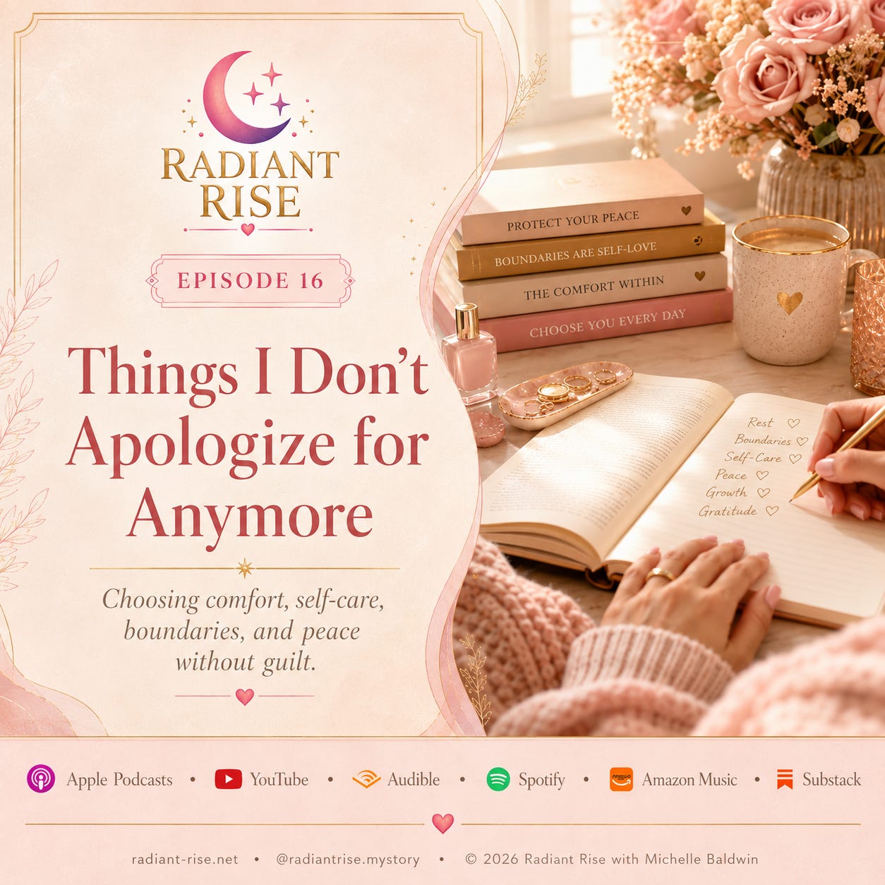 Things I Don’t Apologize for Anymore episode artwork