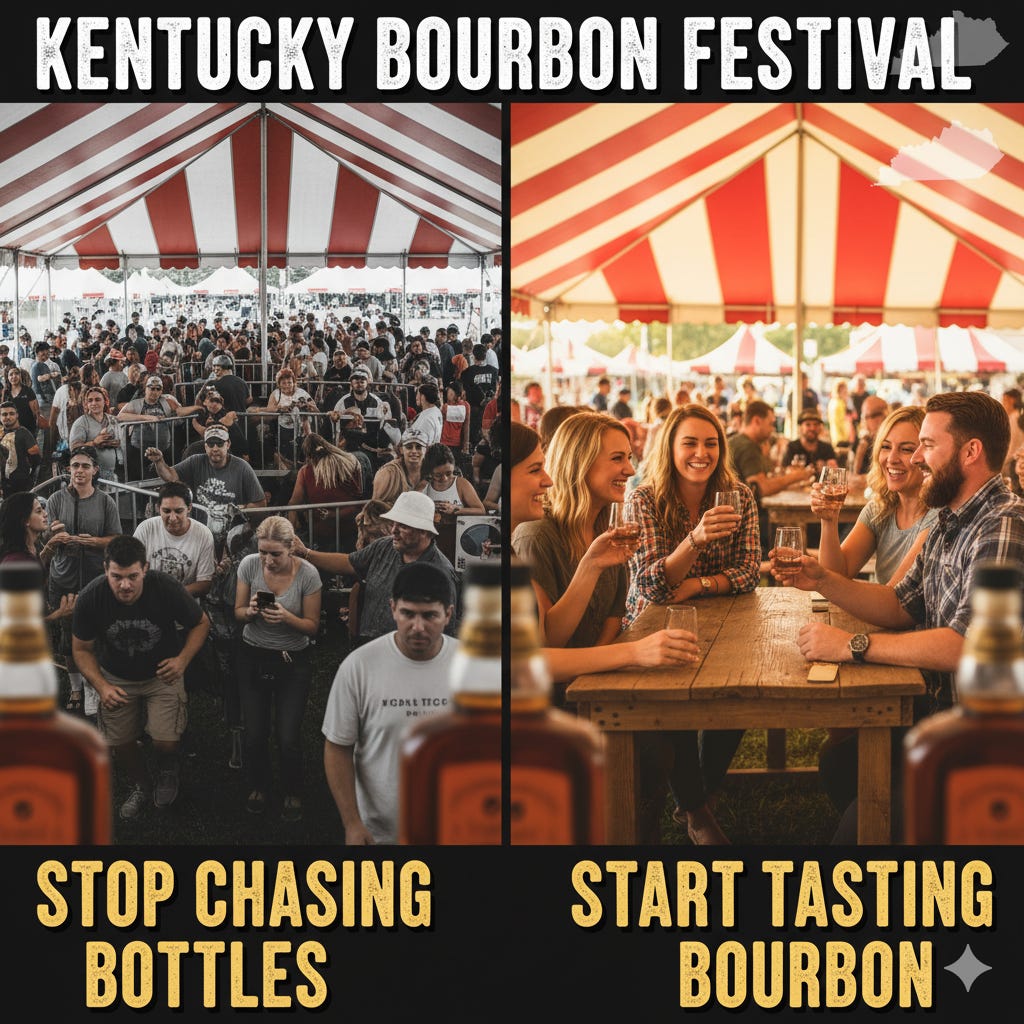 Kentucky Bourbon Festival 2025: Stop Chasing Bottles, Start Tasting Bourbon (Honest Review) Kentucky Bourbon Festival 2025: Stop Chasing Bottles, Start Tasting Bourbon (Honest Review)