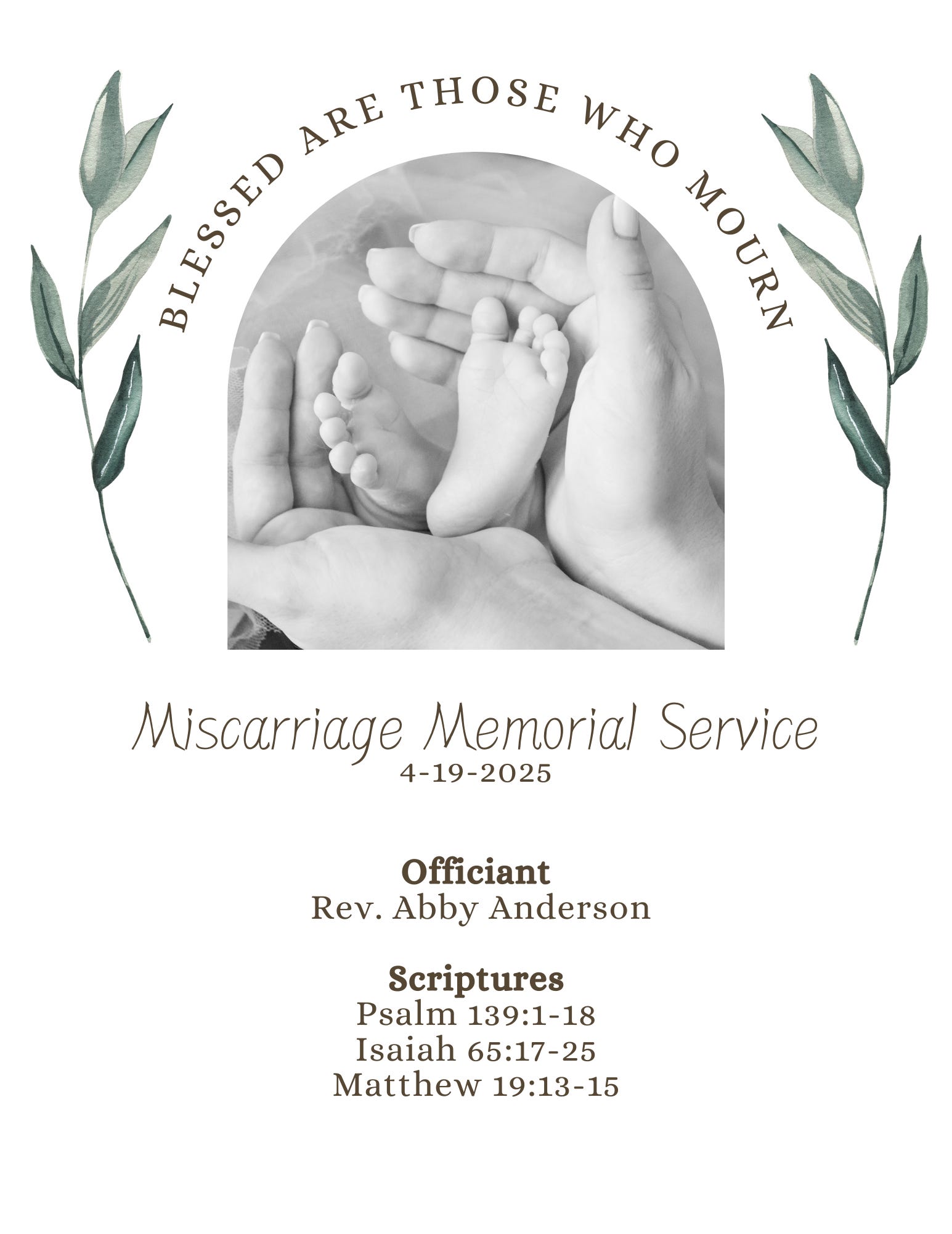 Miscarriage Memorial episode artwork