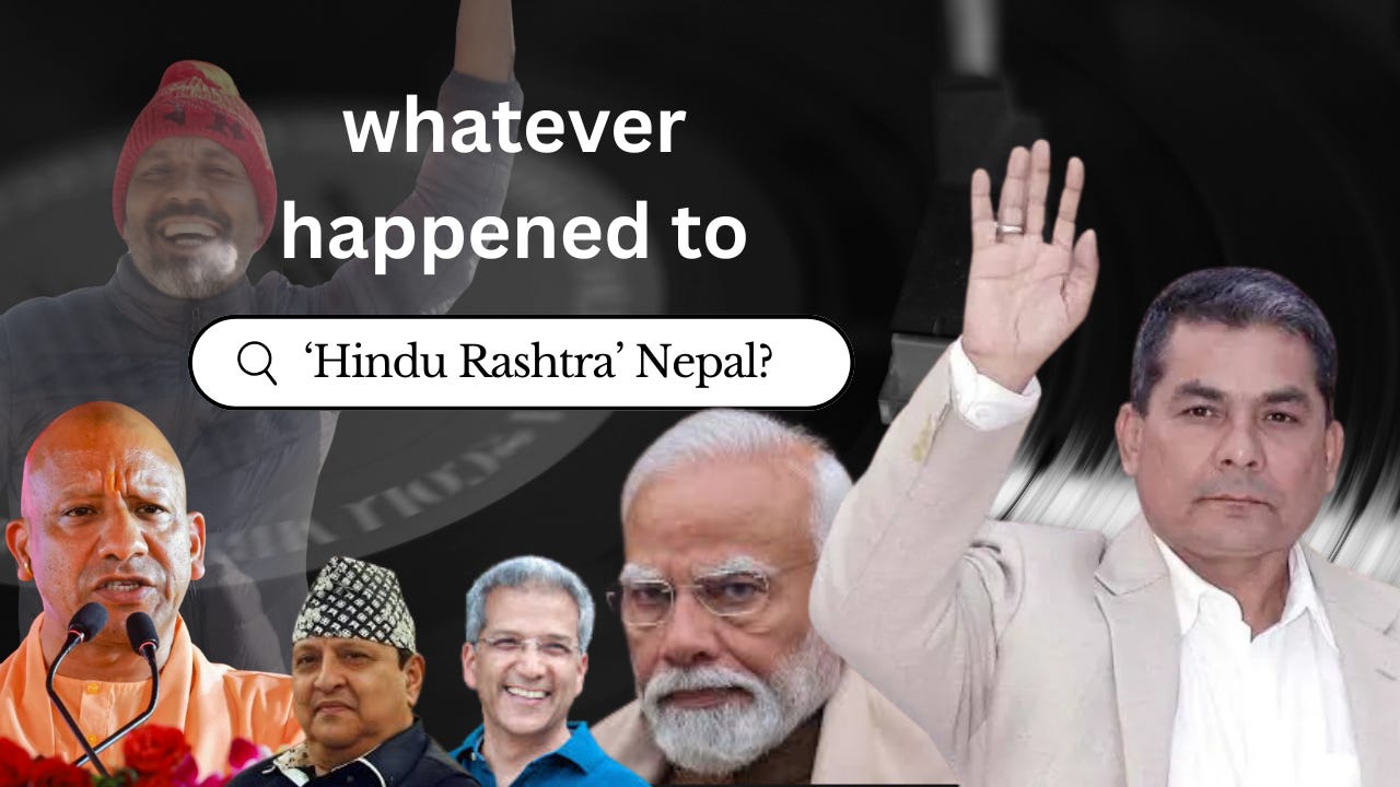 [Nepali Podcast] Hindu Rashtra: The Toxic politics of faith is in backfoot in Nepal, for now.
