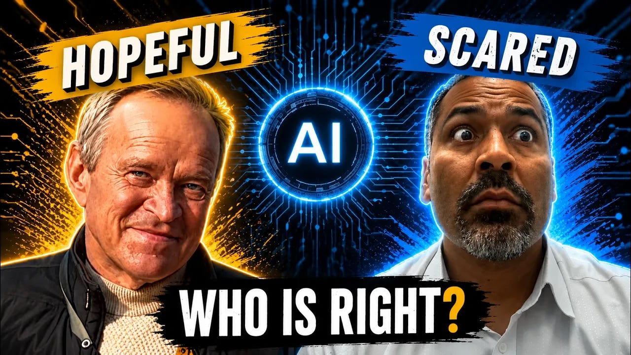 The Optimist vs The Skeptic: On Democracy, Social Media and AI - Jürgen Beckmerhagen with Jiwan Kshetry