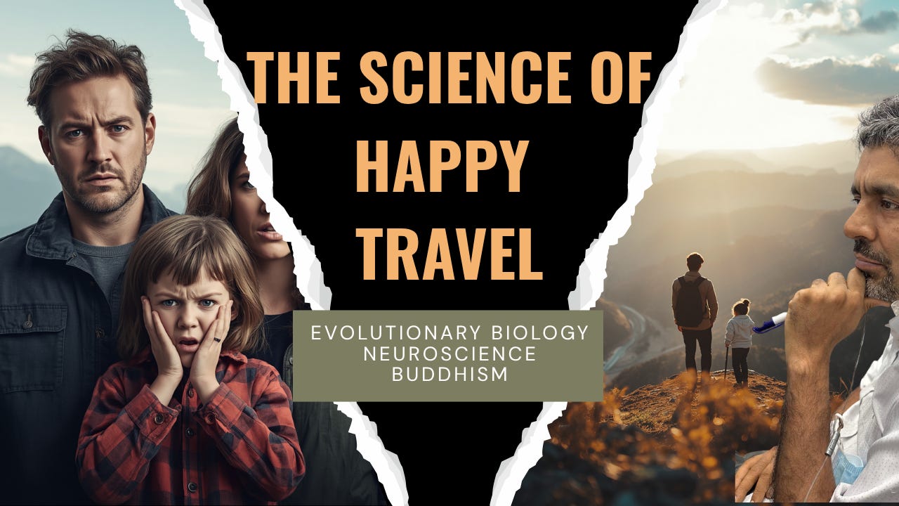 Making travels blissful: insights from Neuroscience, Philosophy and Psychology