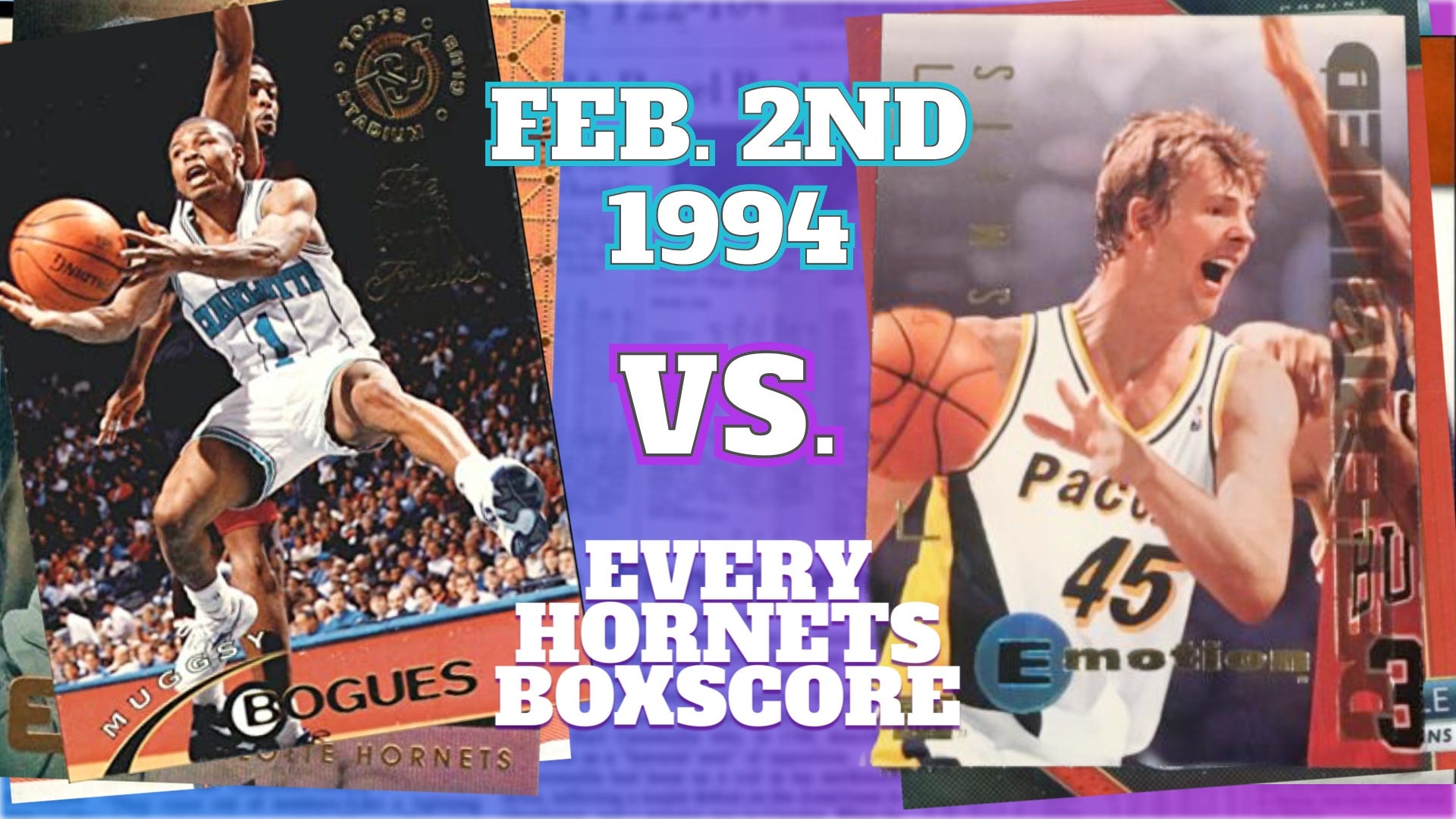 February 2nd, 1994: Injuries derail the Buzz Big 3 with former Hornets center Marty Conlon