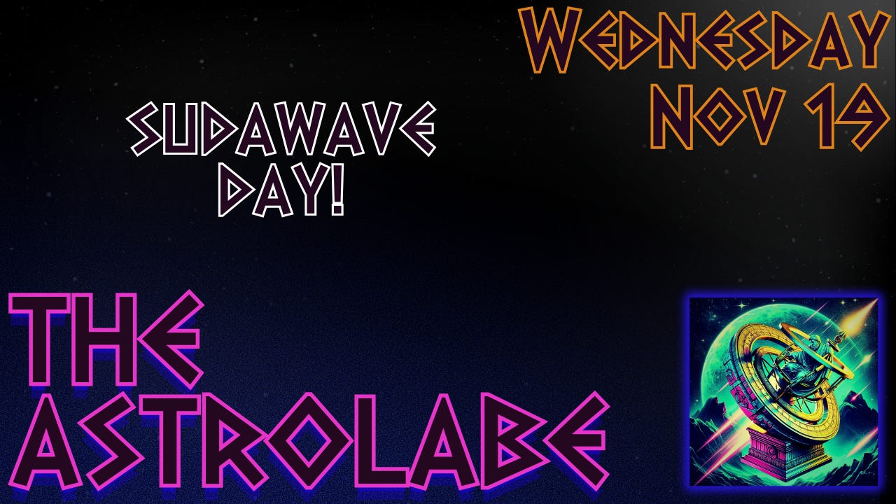 The SUDAWAVE: TRUMP 47, Week 43 of 208 - "THE STORIES ARE TRUE"