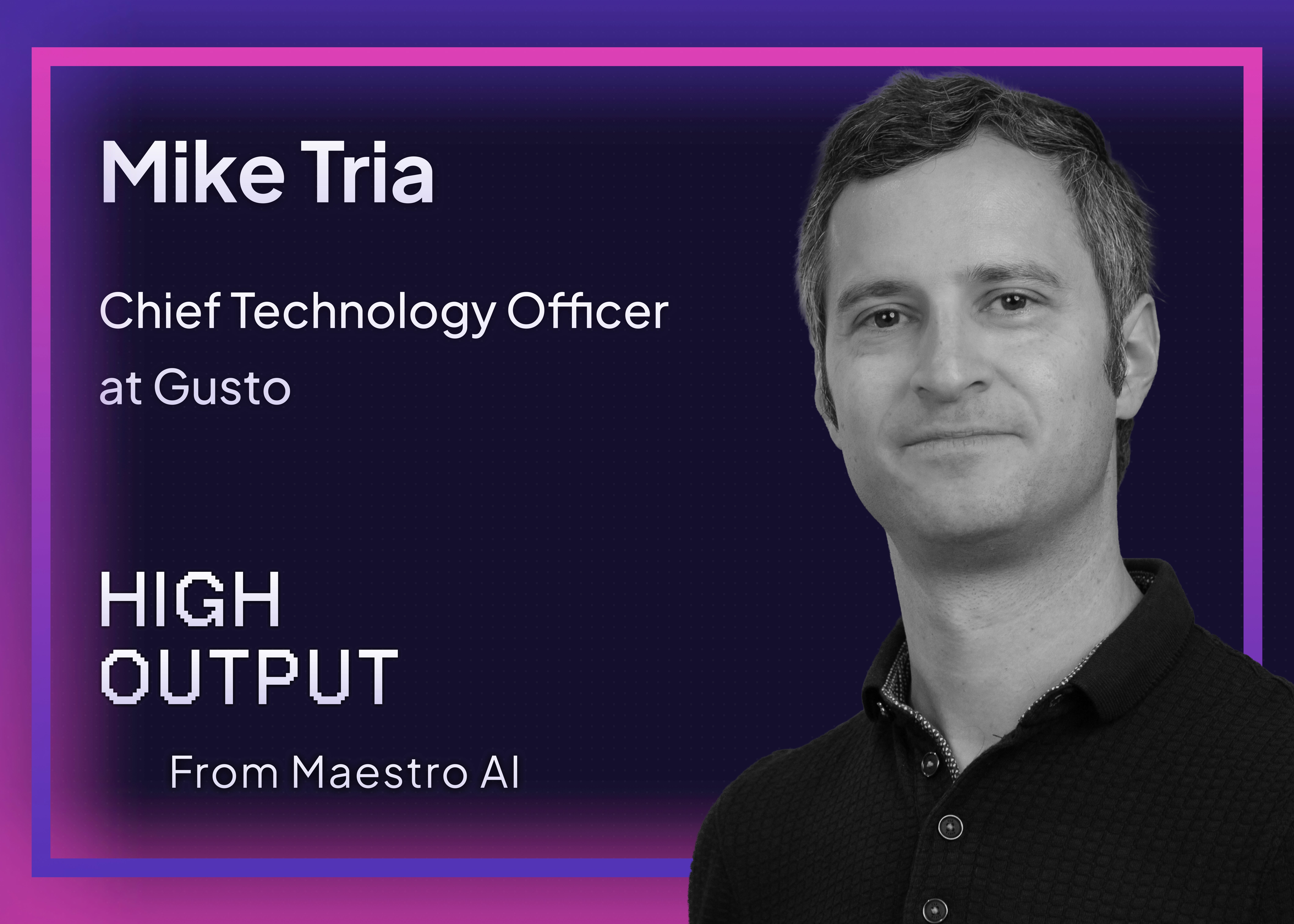 Mike Tria on the Un-SDLC 
