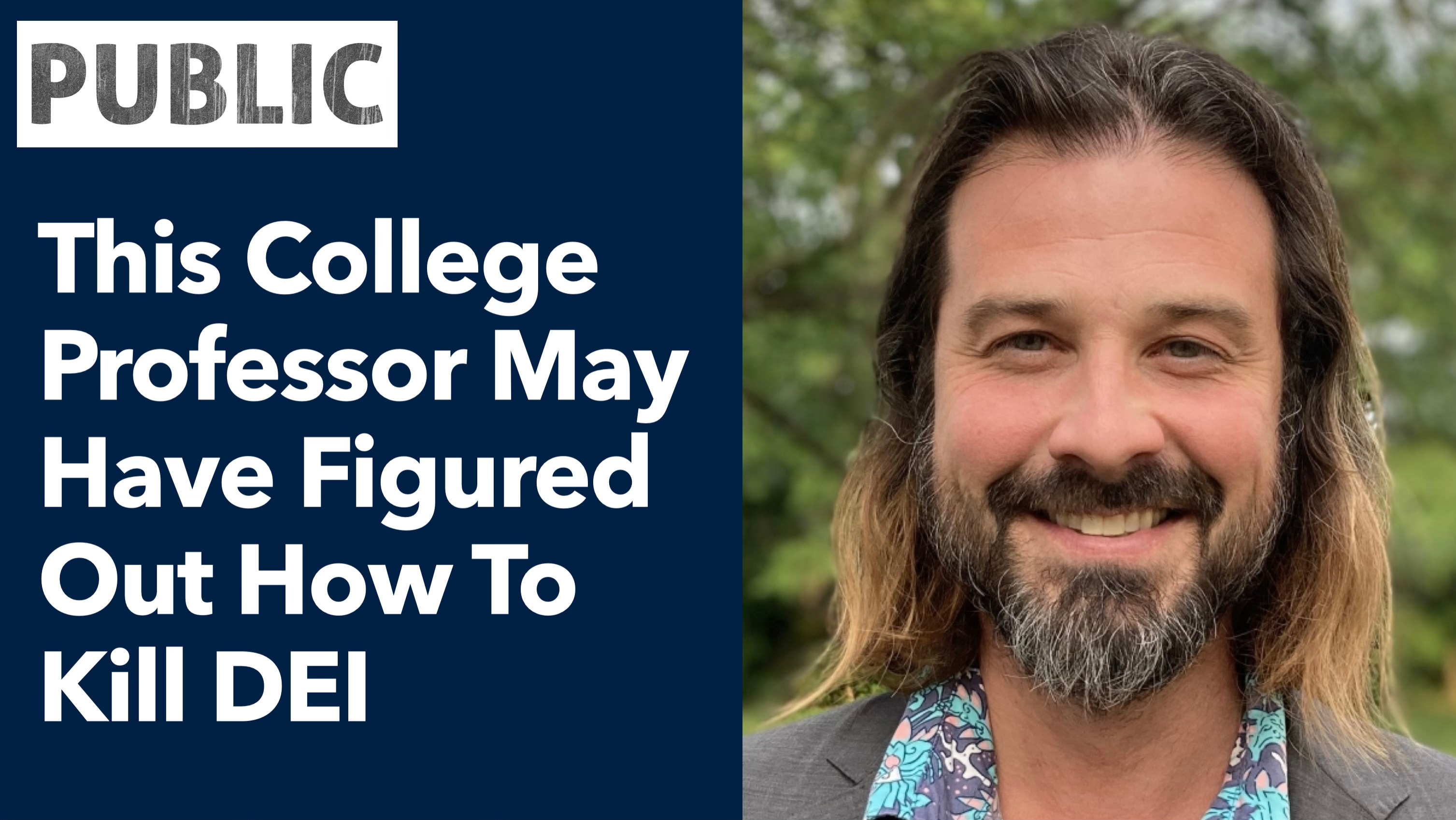 This College Professor May Have Figured Out How To Kill DEI