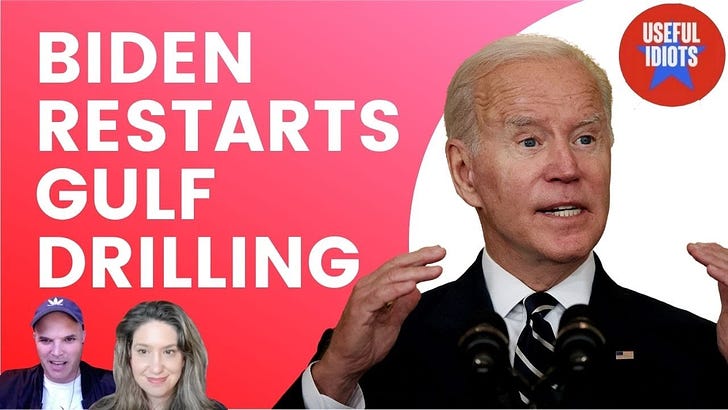 Biden Shills for Oil Drills