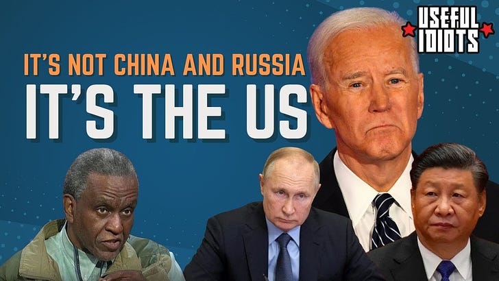 Video: Why the US is a Bigger Threat than China and Russia