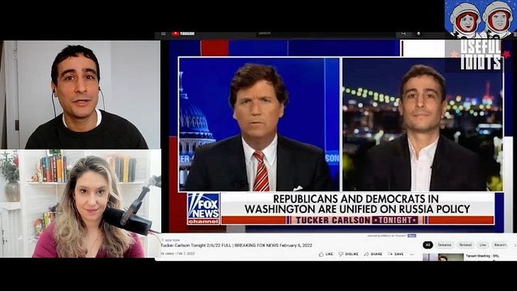 Video: Aaron Maté on Tucker Carlson