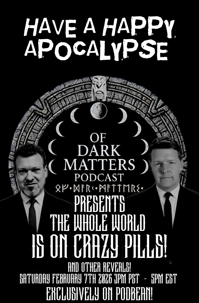 Of Dark Matters Podcast with Mojoe The Mad and Dr.Clutch episode artwork