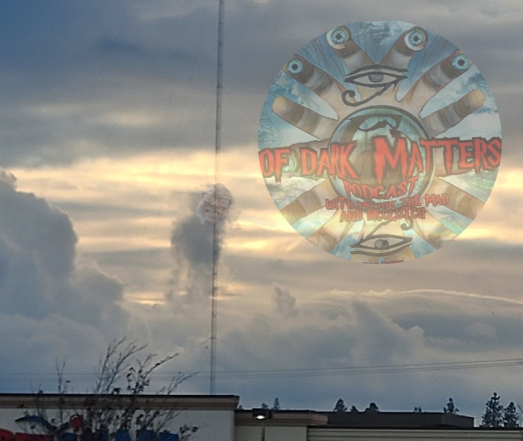 Of Dark Matters podcast with Mojoe the Mad and Dr.Clutch episode artwork