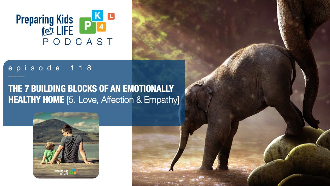 The 7 Building Blocks Of An Emotionally Healthy Home [affection + love + empathy]
