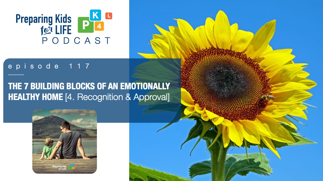 The 7 Building Blocks Of An Emotionally Healthy Home [recognition & approval]