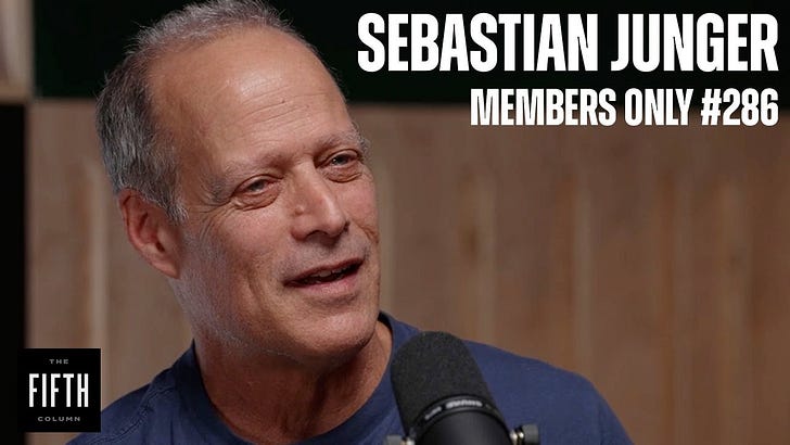 UNLOCKED: Atheist in a Foxhole, w/ the Great Sebastian Junger Episode cover