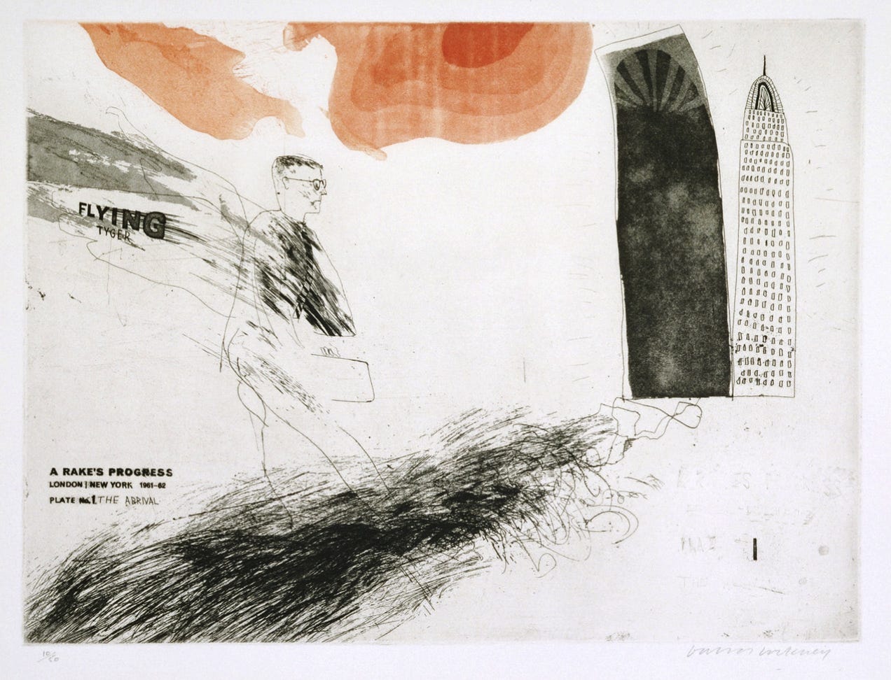 David Hockney: The Rake's Progress - by Bill Russell