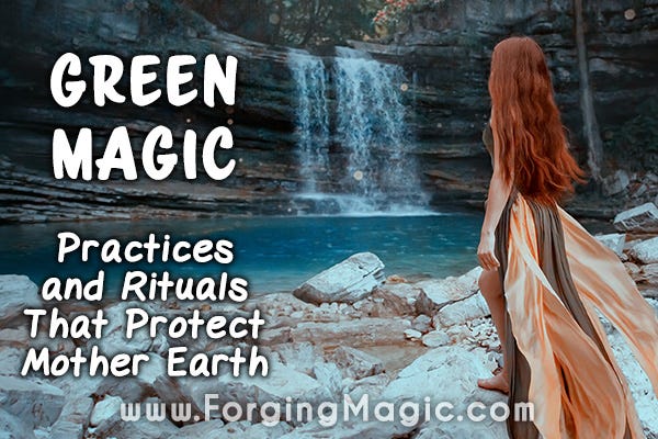 Green and Environmentally friendly witches