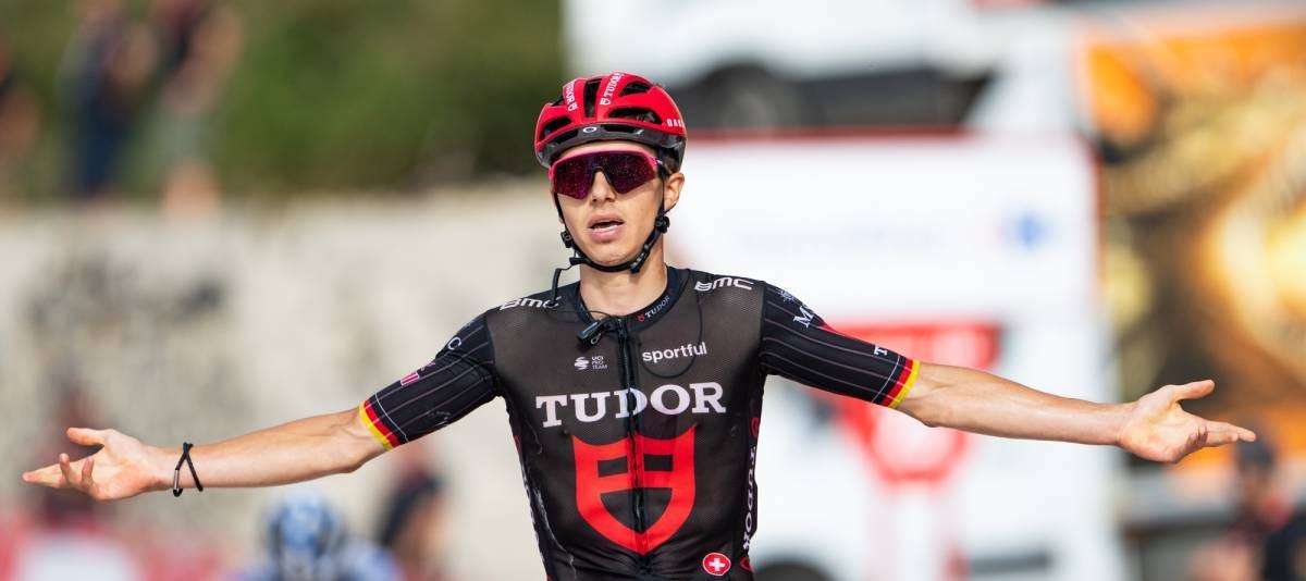 05/09/2026 - La Vuelta 2026 - Stage 14 - Jaén > Sierra de la Pandera (154,5 Km) - Marco BRENNER (TUDOR PRO CYCLING TEAM) 05/09/2026 - La Vuelta 2026 - Stage 14 - Jaén > Sierra de la Pandera (154,5 Km) - Marco BRENNER (TUDOR PRO CYCLING TEAM)