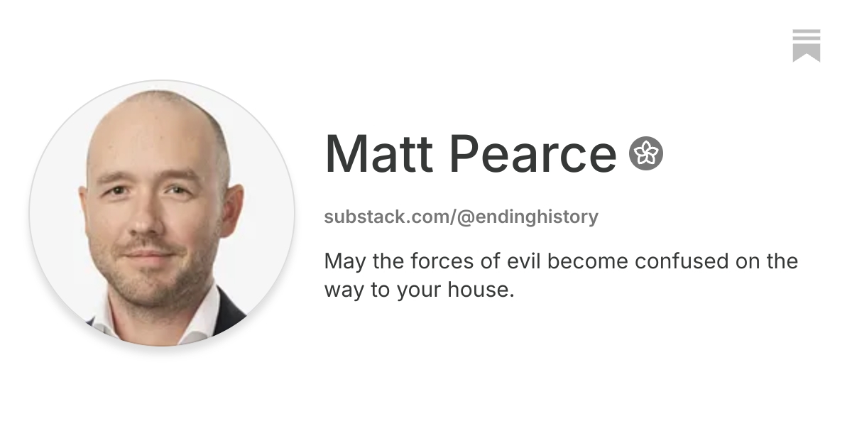 Matt Pearce | Substack