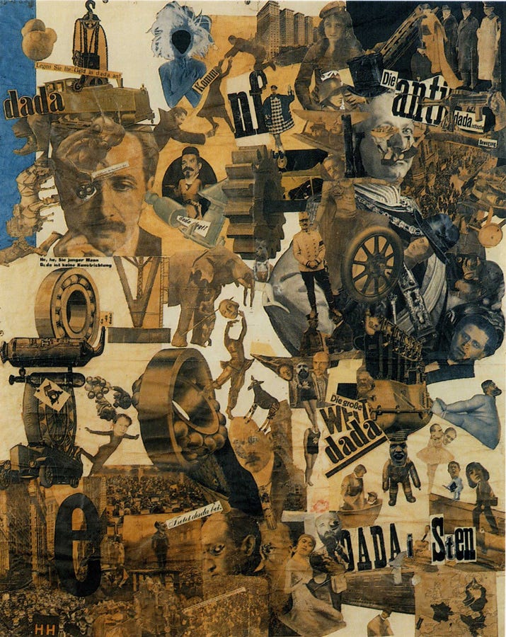Hannah Hoch, Cut with the Kitchen Knife, 1919, photomontage