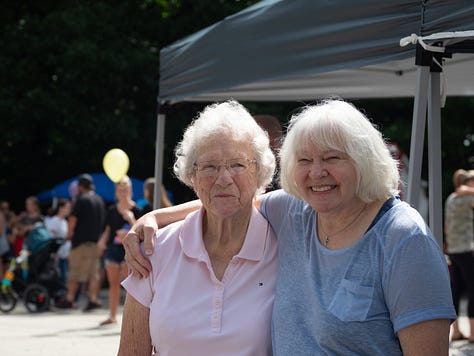 People at the 160th Children's Fair