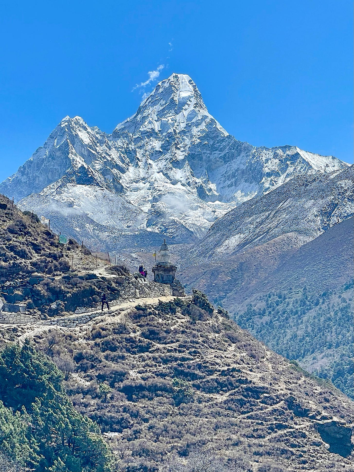 Today was all about Ama Dablam!