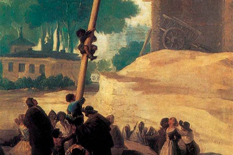 La cucaña vuelve a Arganda por San Roque 14 años después: así se juega a  este pasatiempo tradicional - Diario de Arganda