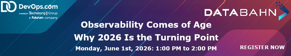 Observability Comes of Age: Why 2026 Is the Turning Point (June 1st) Observability Comes of Age: Why 2026 Is the Turning Point (June 1st)