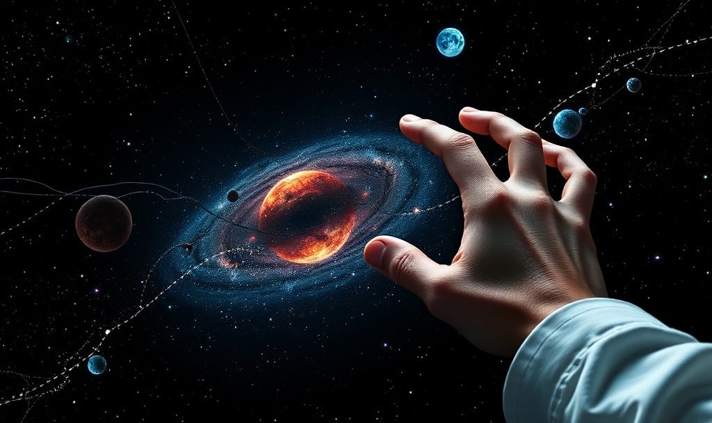 The Universe Picked a Hand — And We Are It