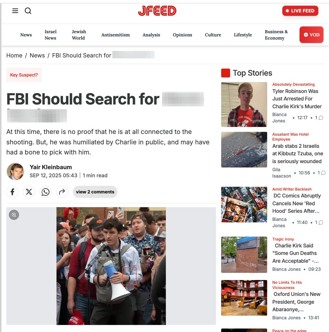 FBI Should Search for Stone Lambert At this time, there is no proof that he is at all connected to the shooting. But, he was humiliated by Charlie in public, and may have had a bone to pick with him. FBI Should Search for Stone Lambert At this time, there is no proof that he is at all connected to the shooting. But, he was humiliated by Charlie in public, and may have had a bone to pick with him.