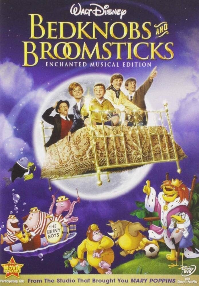 Amazon.com: Bedknobs and Broomsticks : Angela Lansbury, Roddy McDowall,  Reginald Owen, David Tomlinson, Sam Jaffe: Movies & TV