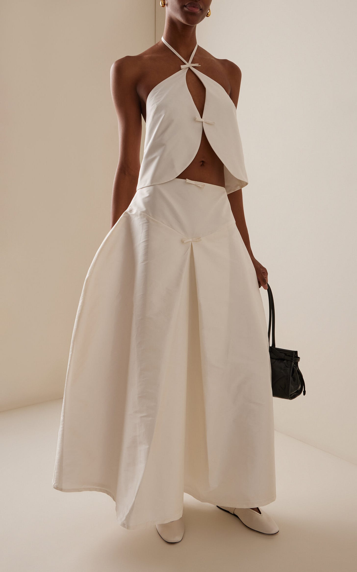 Exclusive Celeste Taffeta Skirt